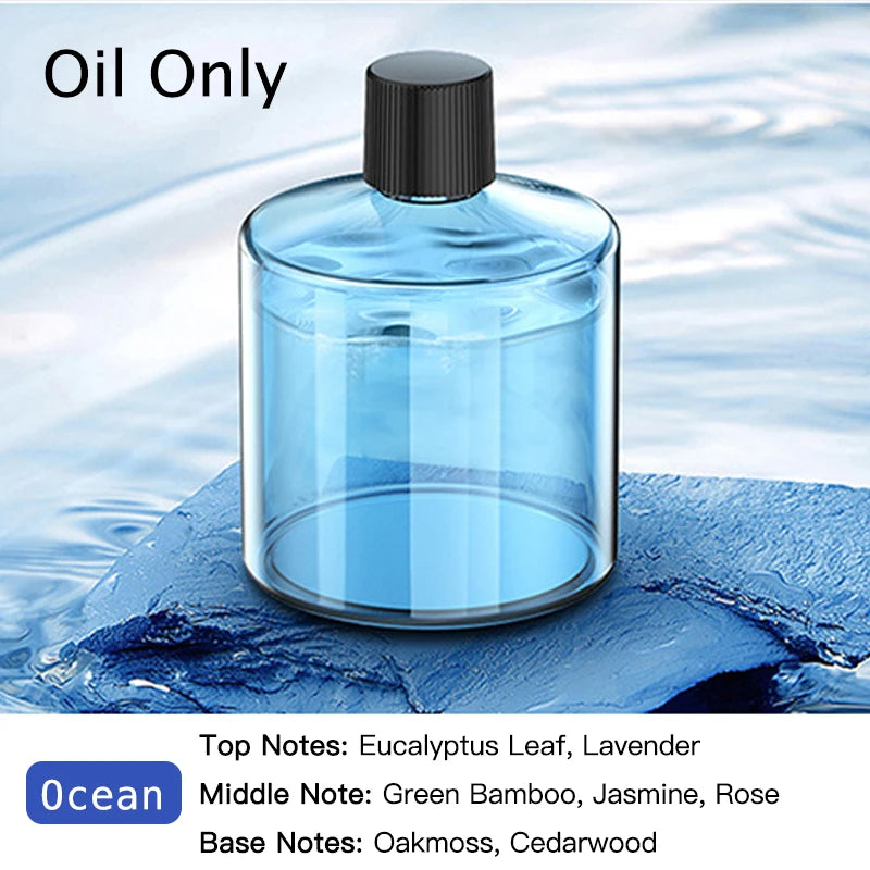 Car Diffuser Fragrance Smart Aroma Air Aromatherapy Humidifier Freshener Rechargeable Interior Accessories Perfume Oil Mounted