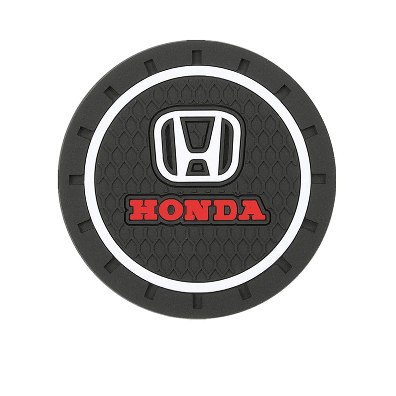 Car Coaster Water Cup Bottle Holder Anti-Slip Pad Mat Silica Gel Waterproof for Odyssey Spirior CR-V Civic City Accord