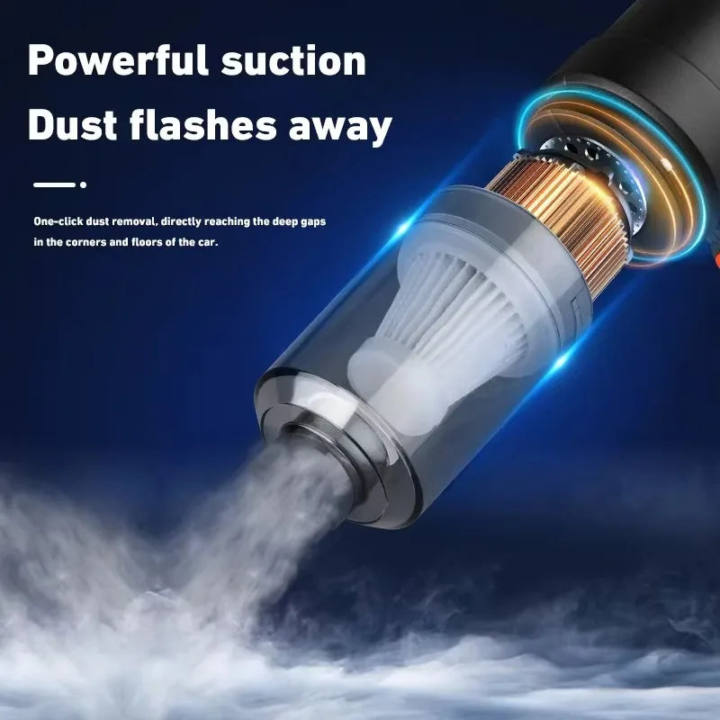 Xiaomi Wireless 690000Pa Car Vacuum Portabale Cleaner Cordless Handheld Vacuum High-Power Vacuum Cleaner for Home Office Car New