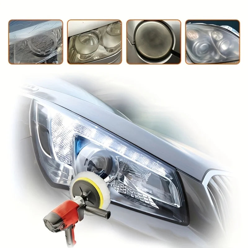 Car Headlight Polish Restoration Kit Automotive Headlight Care Tool Headlight Restoration Kit Car Headlight Restoration Liquid