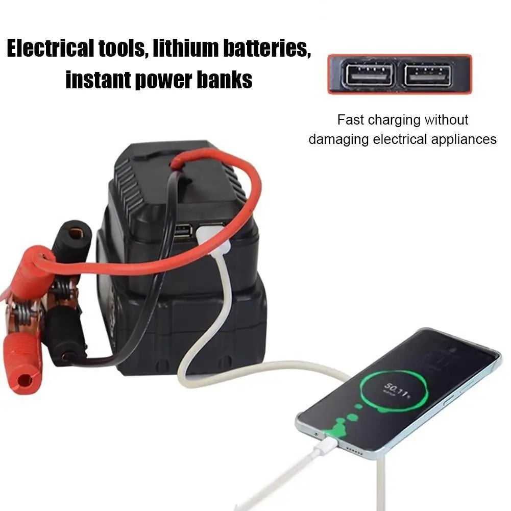 Jump Starter - Booster Cable Adapter Emergency Power DIY Tools