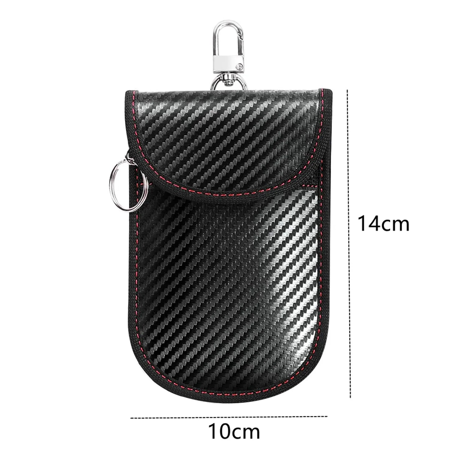 Anti Theft Faraday Box with Bag for Key Fob Cage RFID Faraday Key Fob Protector Radiation-Proof Mobile Phone Box Car Keyless