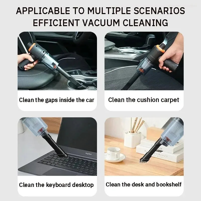 Xiaomi Wireless 690000Pa Car Vacuum Portabale Cleaner Cordless Handheld Vacuum High-Power Vacuum Cleaner for Home Office Car New
