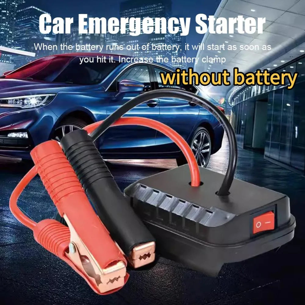 Jump Starter - Booster Cable Adapter Emergency Power DIY Tools