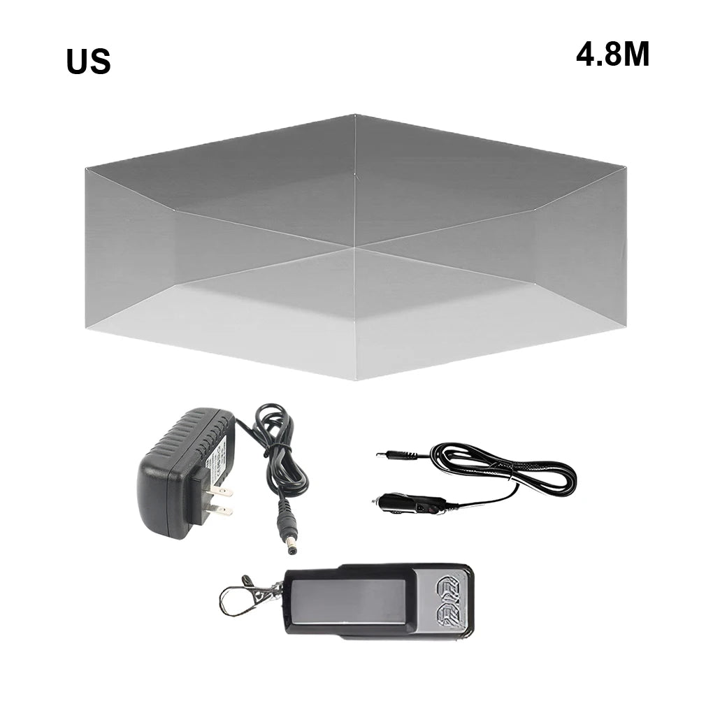 Car Umbrella Fully-Automatic Awning Tent Auto Smart Insulated Cover Outdoor Waterproof Folded Canopy Cover Sun Shade Car Tent