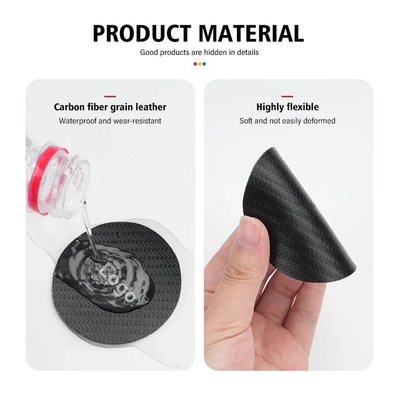 Leather Car Coaster Anti-Slip Water Cup Slot Pad for Toyota Corolla Yaris Aygo Prius RAV4 Crown CHR Camry Auris Verso
