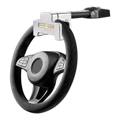 Steering Wheel Lock with Alarm 120Db Steering Wheel Crook Locks for Cars Lock Anti-Theft Device Heavy Duty Alloy Steel General