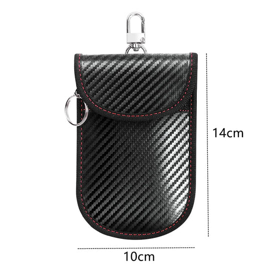 Anti Theft Faraday Box with Bag for Key Fob Cage RFID Faraday Key Fob Protector Radiation-Proof Mobile Phone Box Car Keyless