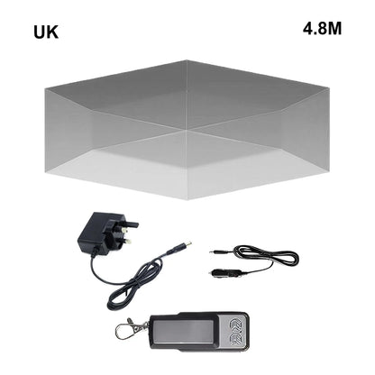 Car Umbrella Fully-Automatic Awning Tent Auto Smart Insulated Cover Outdoor Waterproof Folded Canopy Cover Sun Shade Car Tent