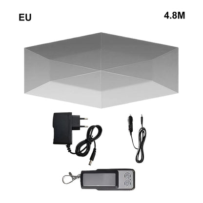Car Umbrella Fully-Automatic Awning Tent Auto Smart Insulated Cover Outdoor Waterproof Folded Canopy Cover Sun Shade Car Tent