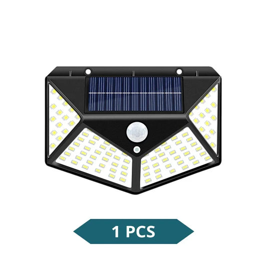 1-8Pcs Multifunctional LED Solar Light with Motion Sensor Outdoor Garden Courtyard Waterproof Decoration 140° Lighting Wall Lamp