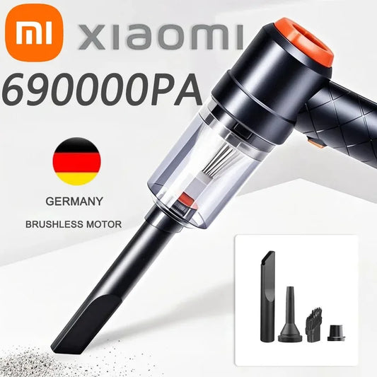 Xiaomi Wireless 690000Pa Car Vacuum Portabale Cleaner Cordless Handheld Vacuum High-Power Vacuum Cleaner for Home Office Car New